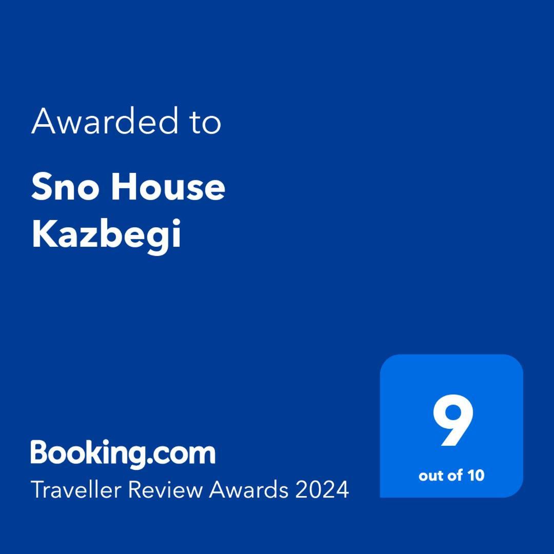 Sno House Kazbegi Hotel Bagian luar foto